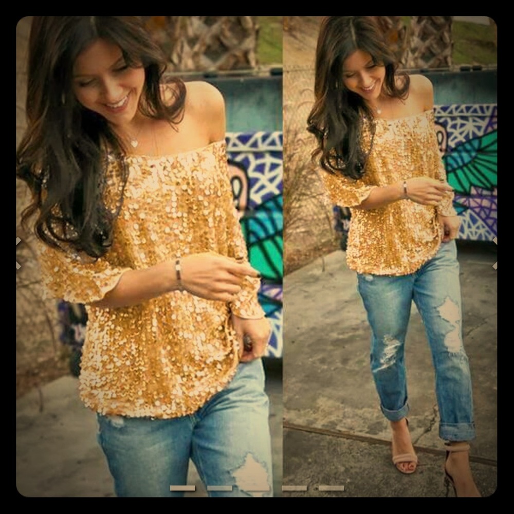 Glitter blouse